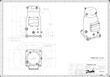 SZ185-4PCI Danfoss Scroll compressor, SZ185W4PD - automation24h