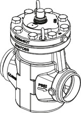 027H7130 Danfoss Motor operated valve, ICM 100 - Invertwell - Convertwell Oy Ab