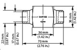 027F1090 Danfoss Pilot valve, CVH - automation24h