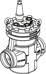 027H7120 Danfoss Pilot operated servo valve, ICS 100 - automation24h