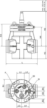 027H7140 Danfoss Pilot operated servo valve, ICS 125 - automation24h