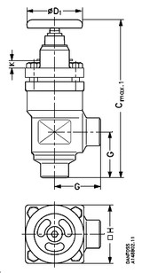 148B5200 Danfoss Shut-off valve, SVA-S 15 - automation24h