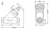 148B5210 Danfoss Shut-off valve, SVA-S 15 - automation24h