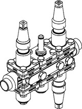 027L3020 Danfoss Valve station, ICF 20-6-3RA - Invertwell - Convertwell Oy Ab