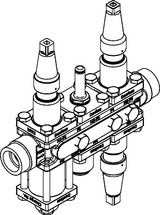 027L3025 Danfoss Valve station, ICF 20-6-3RA - Invertwell - Convertwell Oy Ab