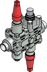 027L3097 Danfoss Valve station, ICF 20-4-14MA - automation24h