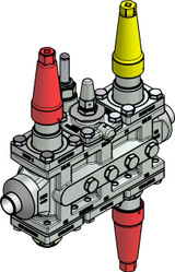 027L4002 Danfoss Valve station, ICF 25-6-1RA - Invertwell - Convertwell Oy Ab