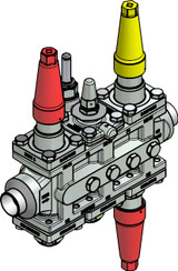 027L4024 Danfoss Valve station, ICF 25-6-3RA - automation24h