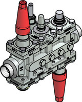 027L4052 Danfoss Valve station, ICF 25-6-5MB - automation24h