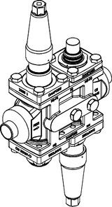 027L4103 Danfoss Valve station, ICF 25-4-14MA - automation24h