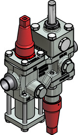 027L4521 Danfoss Valve station, ICF 15-4-9H - automation24h