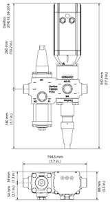 027L4521 Danfoss Valve station, ICF 15-4-9H - Invertwell - Convertwell Oy Ab