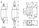 060B018466 Danfoss Differential pressure switch, MP55A - automation24h