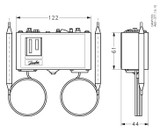 060L202466 Danfoss Thermostat, KP98 - automation24h