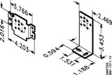 060-105566 Danfoss Accessory, Mounting bracket - Invertwell - Convertwell Oy Ab