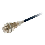 E2EX4B1T122M OMRON Proximity sensor, inductive, nickel-brass, short body, M12, shielded, 4 mm, DC, 3-wire, PNP NO, IO-Link COM3, 2 m cable