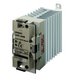 G3PE235BDC12241 OMRON Solid-State Relay,1 Phase, 35A 100-240AC,With Heat Sink, DIN Rail Mount