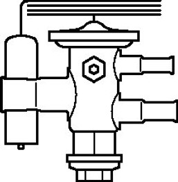 068U1259 Danfoss Thermostatic expansion valve, TUAE - Invertwell - Convertwell Oy Ab