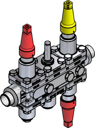 027L4703 Danfoss Valve station, ICF SS 20-6-3RA - Invertwell - Convertwell Oy Ab