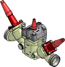 027L6524 Danfoss Valve station, ICF 65-3-41 - Invertwell - Convertwell Oy Ab