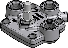 027H4173 Danfoss Top cover, ICS3 40 - Invertwell - Convertwell Oy Ab