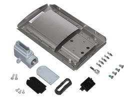 The wall mounting plate enables mounting the VLT® DriveMotor FCP106 close to the motor. The FCP 106 mounted with the wall mounting plate meets the requirements of EN 61800-3, class C2 when a screened motor cable up to 2 meters is used.
