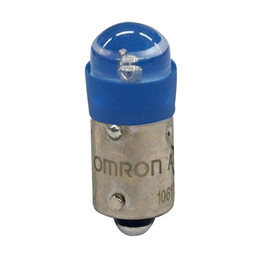 A22NZLAC OMRON Pushbutton accessory A22NZ, Blue LED Lamp 24Pushbutton accessory A22NZ, Blue LED Lam p 24 VAC/DC
