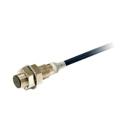 E2EX6B1T122M OMRON Proximity Sensor, Inductive, Nickel-Brass,Short Body, M12, Shielded, 6 mm, DC, 3-Wire, PNP N O, IO-Link COM3, 2m Cable