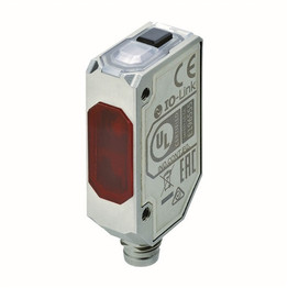 E3ASL80MTM3 OMRON Photoelectric Sensor Rectangular Housing S/SRed LED Background Suppression 80mm PNP Light-ON/D ark-ON IO-Link COM3 M8 4-Pin Connector