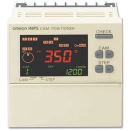 H8PS16BP OMRON Rotary positioner, 1/4DIN, 96 x 96panel mounting, 24 VDC, 16x PNP outputs (requires E6CP/E6F encoder)