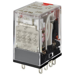 MY4IND2GSDC24BYOMZ OMRON RELAY PLUG-IN 14 PIN 24 VDC