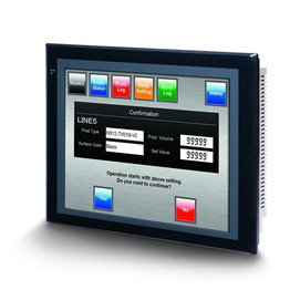 NS12TS00BV2 OMRON Programmable terminal (HMI touch screen)12.1 inch,TFT,256 colors (32,768 colors for BMP/.JPG)800x600 pixels,2 x RS232C ports 60MByte Memory,24VDC