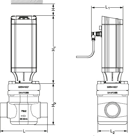 027H5007 Danfoss Motor operated valve, ICM 50-B - automation24h