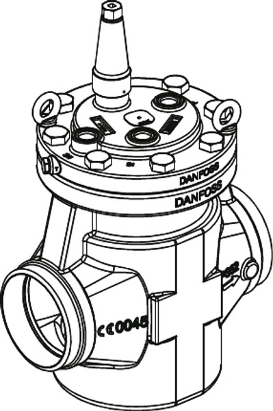 027H7142 Danfoss Pilot operated servo valve, ICS 125 - automation24h
