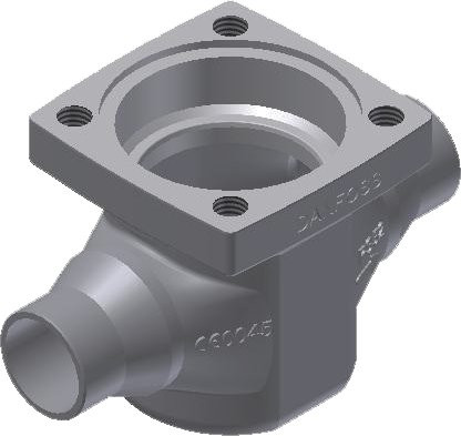027H2126 Danfoss Multifunction valve body, ICV 25 - automation24h
