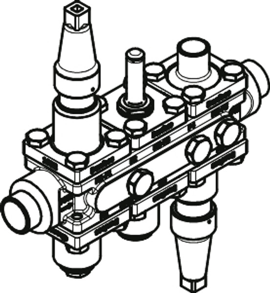 027L3434 Danfoss Valve station, ICF 20-6-15RB - automation24h
