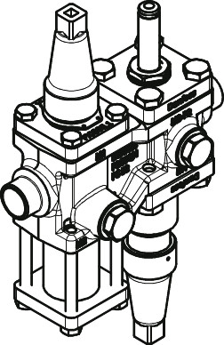 027L4522 Danfoss Valve station, ICF 15-4-12 - automation24h