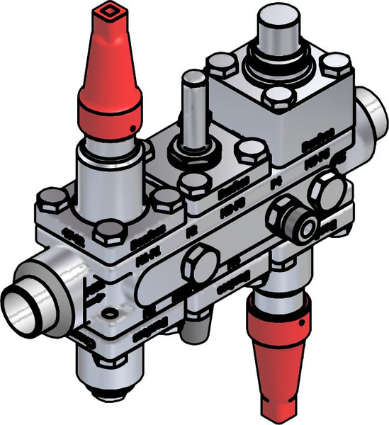 027L4755 Danfoss Valve station, ICF SS 20-6-5MA33 - automation24h