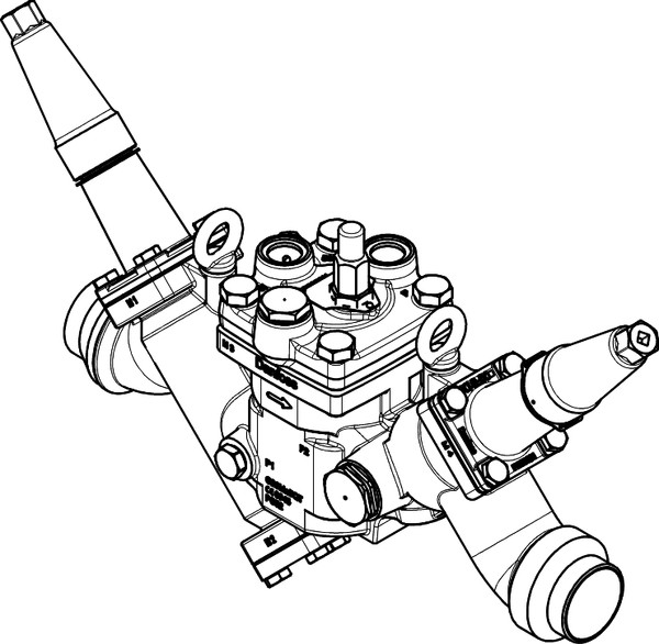 027L5035 Danfoss Valve station, ICF 50-4-45S40 - automation24h