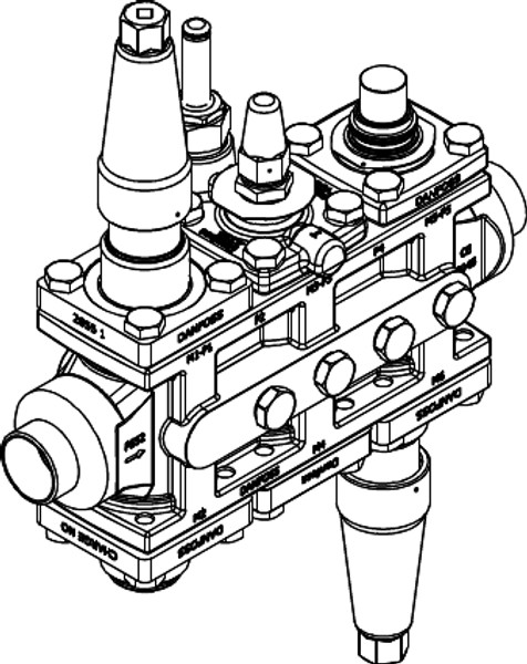 027L4042 Danfoss Valve station, ICF 25-6-5MA - automation24h