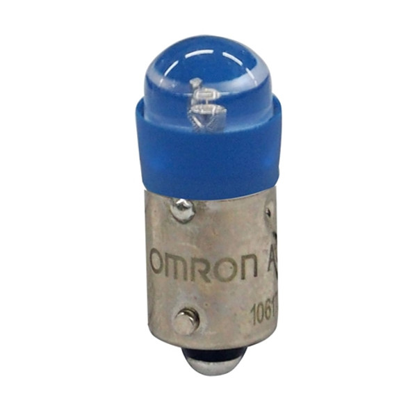 A22NZLAC OMRON Pushbutton accessory A22NZ, Blue LED Lamp 24Pushbutton accessory A22NZ, Blue LED Lam p 24 VAC/DC