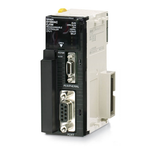 CJ1MCPU12 OMRON CPU 10K STEPS PROGRAM32K WORDSDATA MEMORY 320 I/O MAX SERIAL PLC LINK