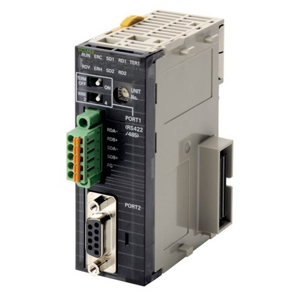 CJ1WSCU42 OMRON High-Speed communication Unit 1xRS-232C port+1xRS-422/485 port, Protocol Macro, Host link,1:N NT Link,No Protocol, Serial Gateway (CompoWay/F,MODBUS-RTU,MODBUS-AS CII.Host Link) MODBUS RTU Slave, up to 2 30kbps
