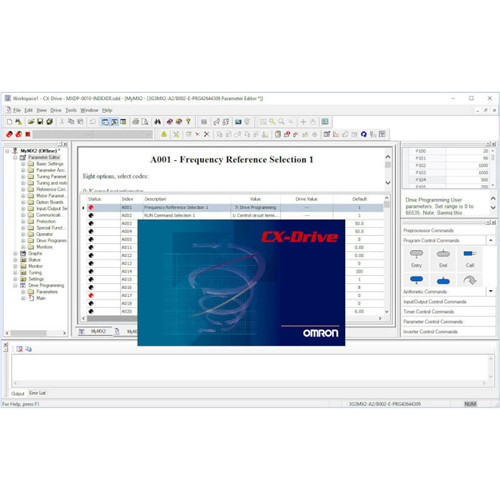 CXDRIVE2.9 OMRON CX DRIVE V2.9 SOFTWARE FOR PC