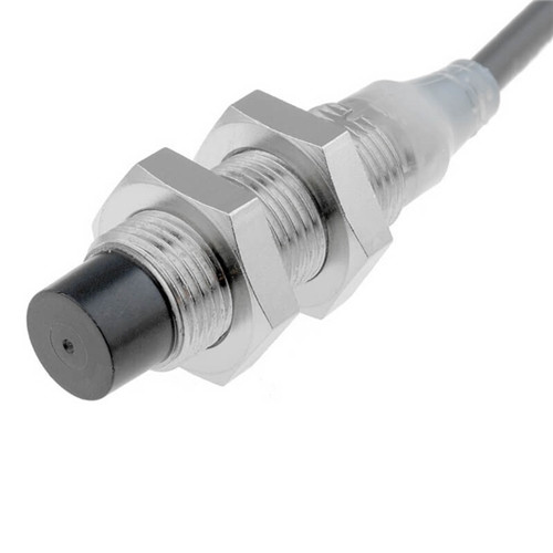 E2AM12KN08WPB12M OMRON Proximity sensor, inductive, brass-nickel,short body, M12, non-shielded, 8mm, DC, 3-wire, PNP-NO, 2m prewired