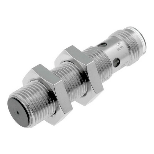 E2AM12KS04M1B2 OMRON Proximity sensor, inductive, brass-nickel,short body, M12, shielded, 4mm, DC, 3-wire, PNP-NC, M12 connector