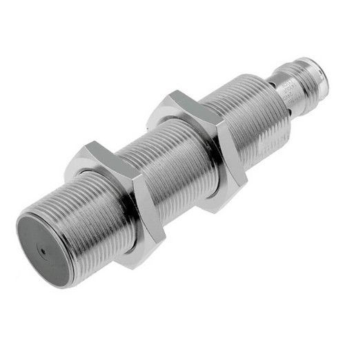 E2AM18LS08M1B2 OMRON Proximity sensor, inductive, brass-nickel,long body, M18, shielded, 8mm, DC, 3-wire, PNP-NC, M12 connector