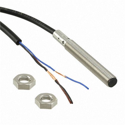 E2BS08LS02WPC12 OMRON PROXIMITY SENSOR, LITE, INDUCTIVE, STAINLESSSTEEL, LONG BODY, M8, SHIELDED, 2MM, DC, 3-WIRE, NPN-NO 2M CABLE