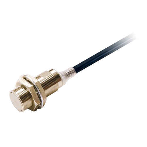 E2EX8B1T182M OMRON Proximity sensor, inductive, nickel-brass, short body, M18, shielded, 8 mm, DC, 3-wire, PNP NO, IO-Link COM3, 2 m cable