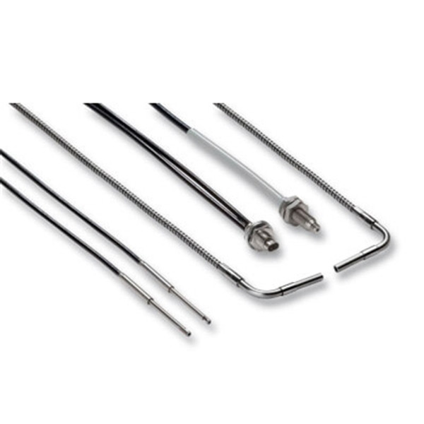 E32T81RS2M1 OMRON FIBRE OPTIC SENSOR THROUGH-BEAM M4HEAT RESISTANT R10 2M CABLE